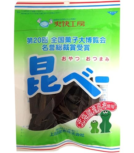 Amazon | 上田昆布 ソフトおしゃぶり昆布 とろべー 大容量 Lサイズ 46g